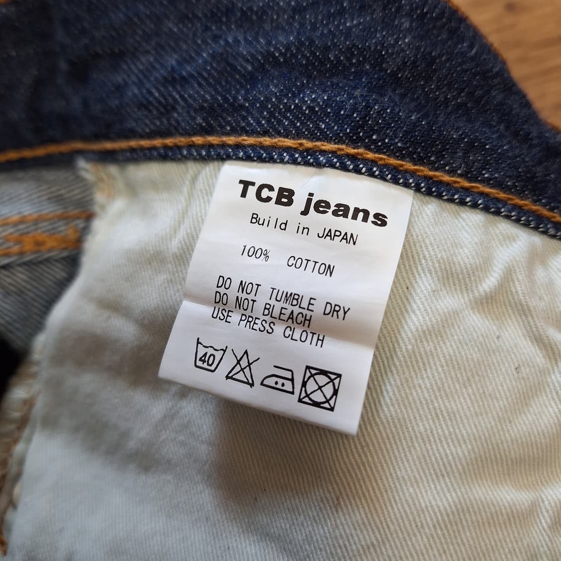 Tcb 60s 모델 셀비지 31사이즈 상품이미지4