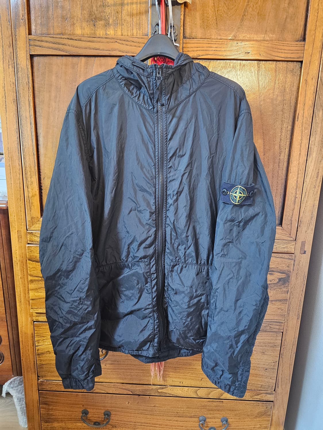 스톤 스톤아일랜드 나일론 자켓 팔아요 안에 기모있음 m 100정도 사이즈 상품이미지1