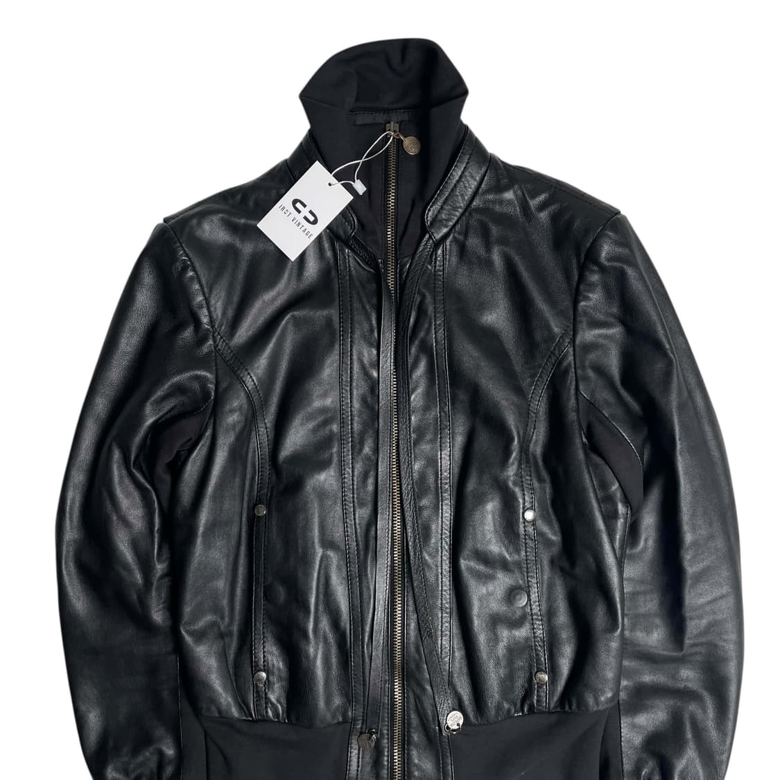 Patrizia pepe 스트랩 레더 자켓 (italy made) 상품이미지2