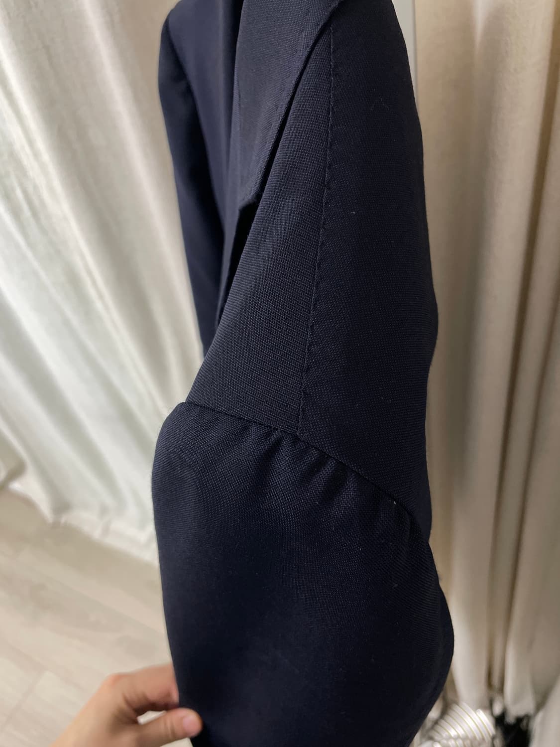 라마르쉐 링자켓 HandGrade 드라퍼스x까노니꼬 울모헤어 수트 상품이미지6
