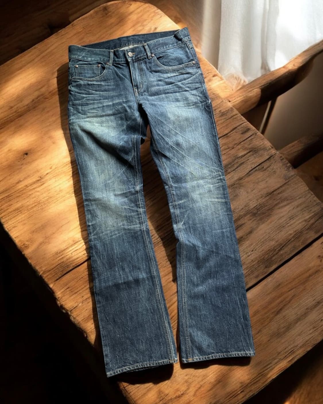 랭글러 x 타케오키쿠치 웨스턴 플레어 데님 팬츠 상품이미지2