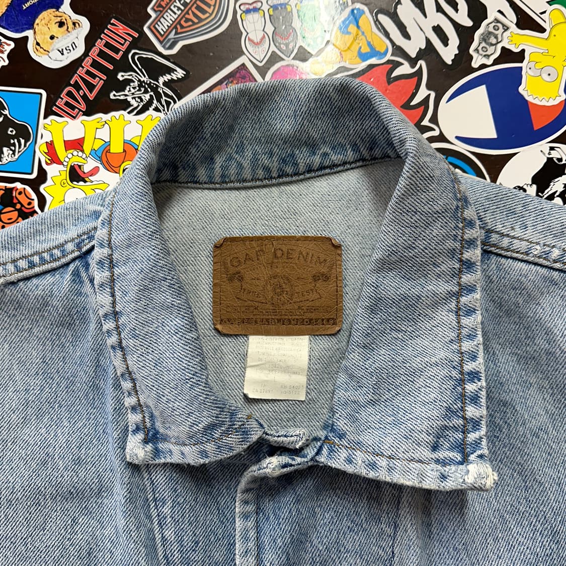 90s 올드 갭 데님 트러커 자켓 L 상품이미지7