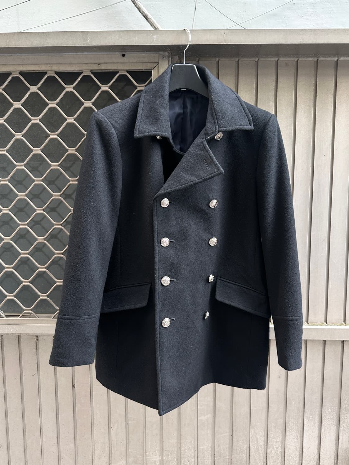 ISETAN  double silver button coat 상품이미지2