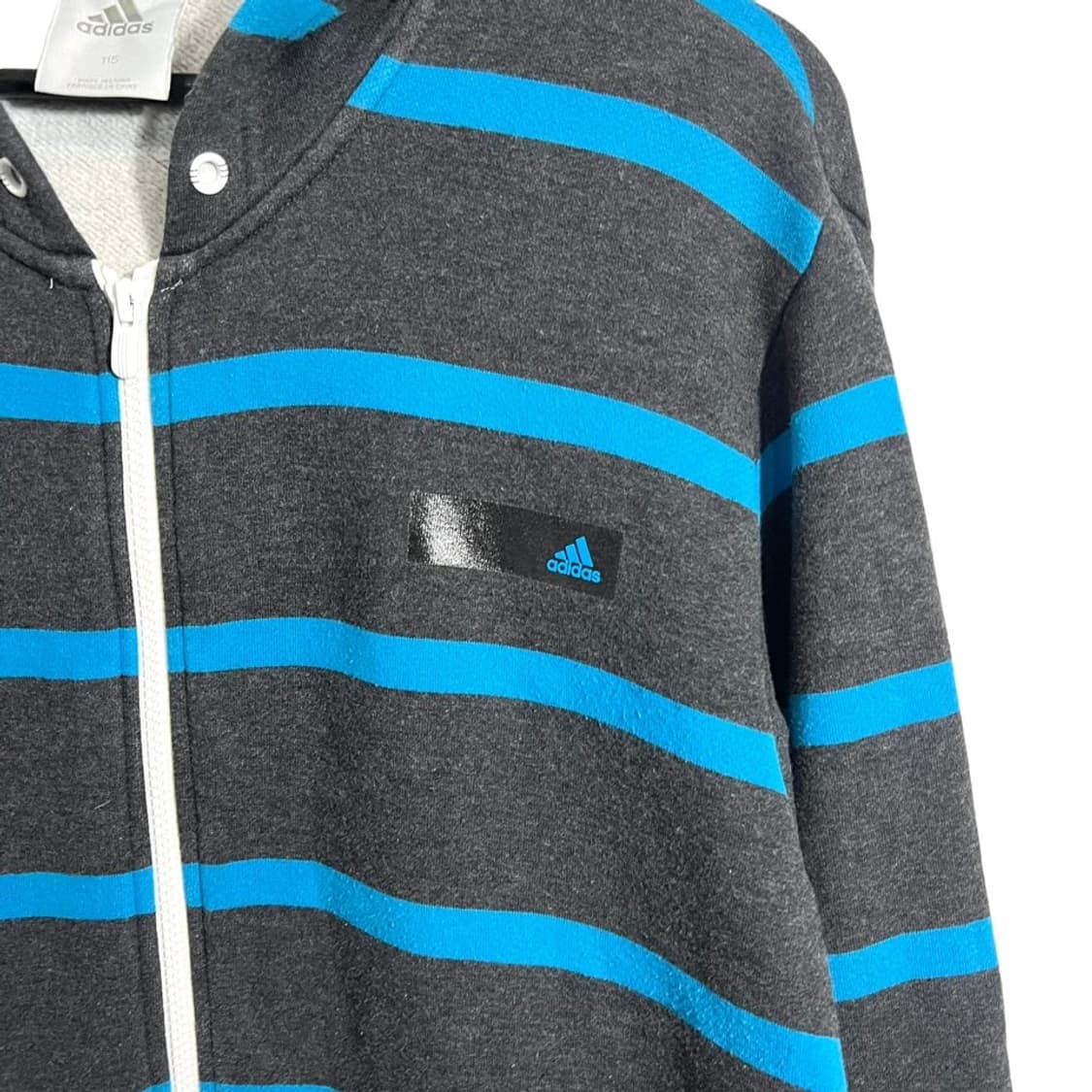 아디다스 스트라이프 오버사이즈 후드집업  상품이미지5