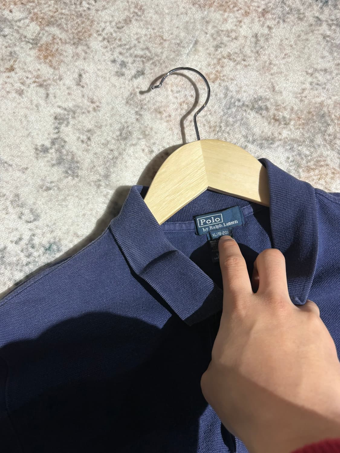 폴로 빅포니 La Haine 커스텀 카라 반팔티셔츠 상품이미지5