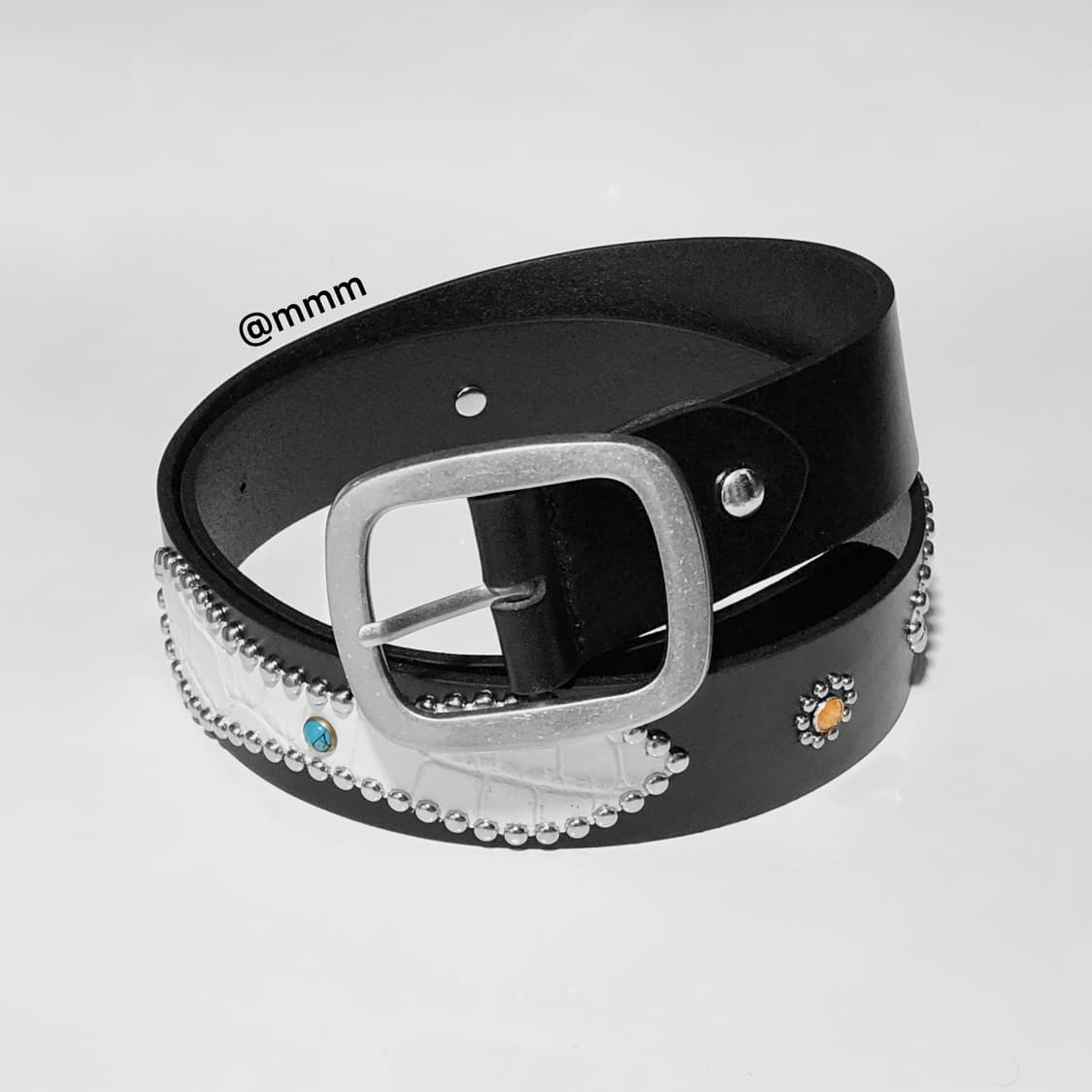 [Unisex] 잼스톤 빈티지 웨스턴 벨트 상품이미지8