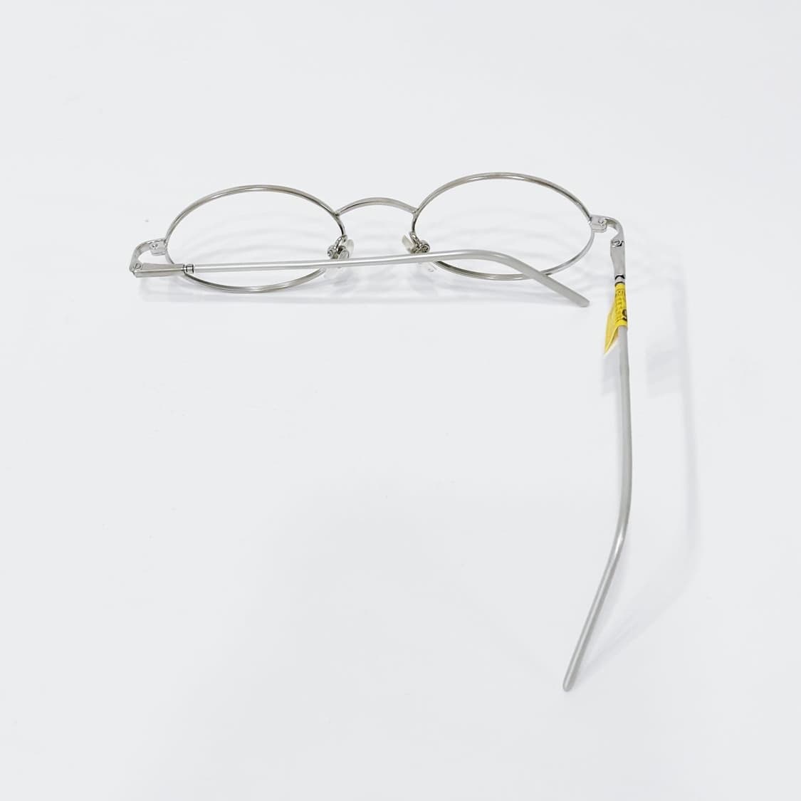 실버 오벌 메탈 데드스탁 빈티지안경 상품이미지3