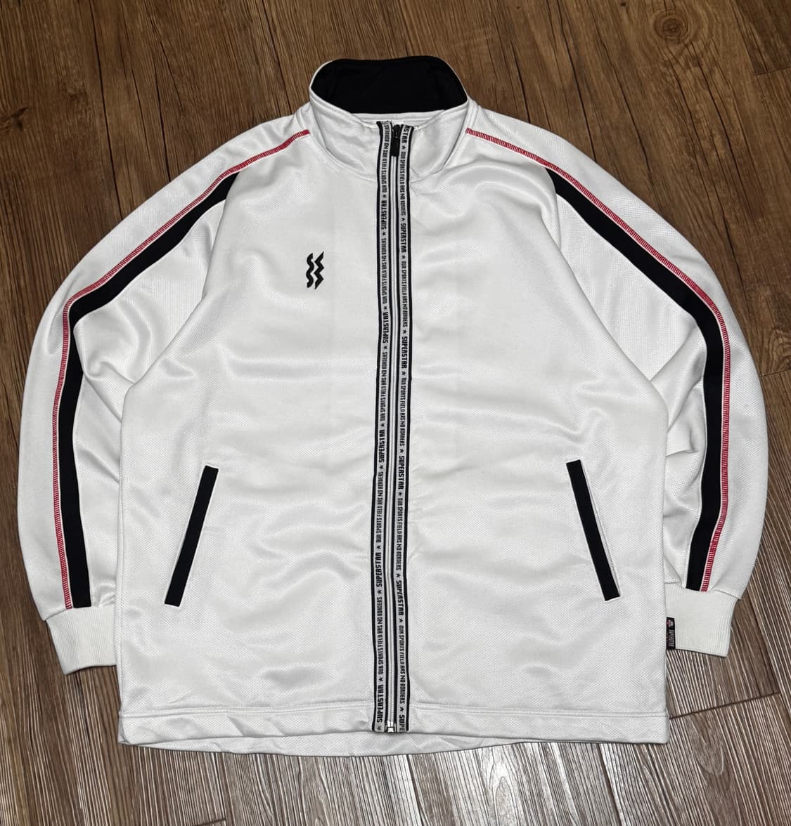 미즈노 슈퍼스타 독일맛 화이트 트랙 져지 자켓 상품이미지2