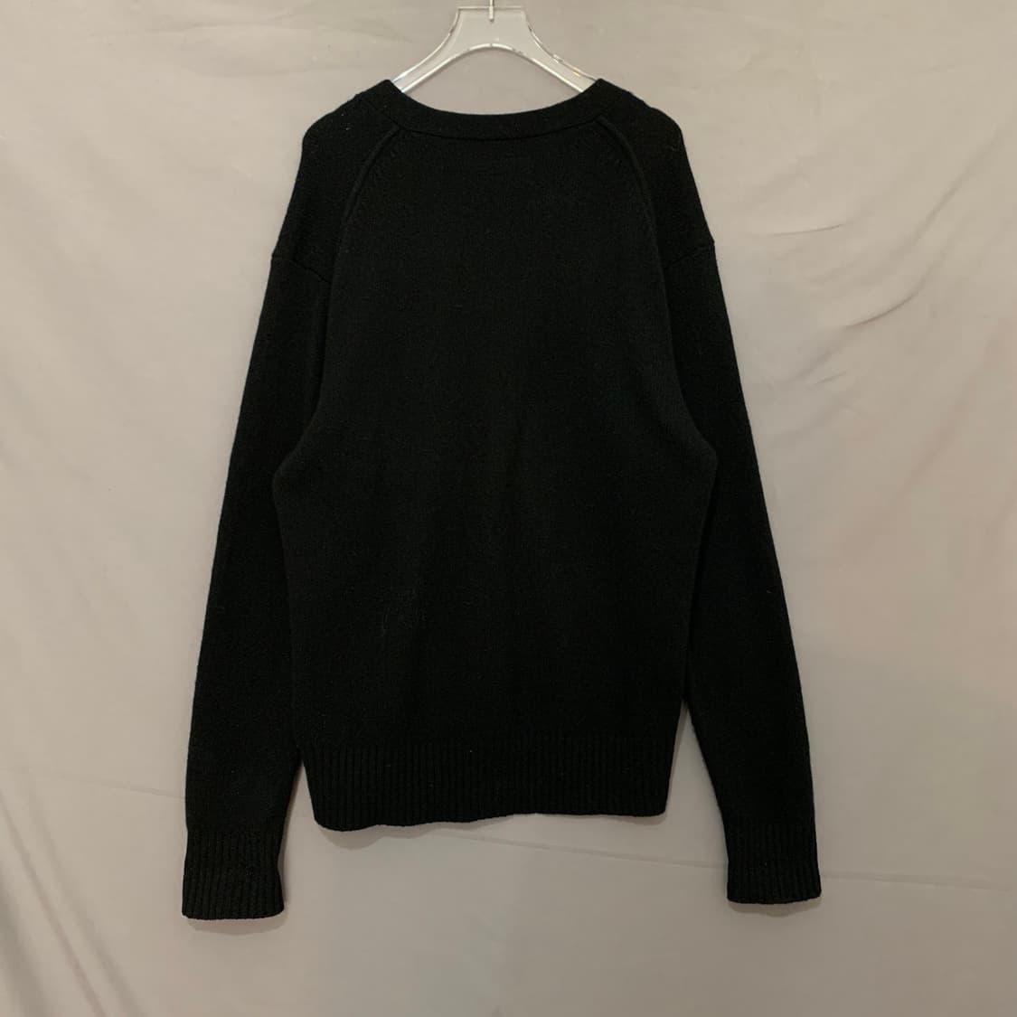 M 올세인츠 블랙 캐시미어 V넥 니트 가디건 상품이미지2