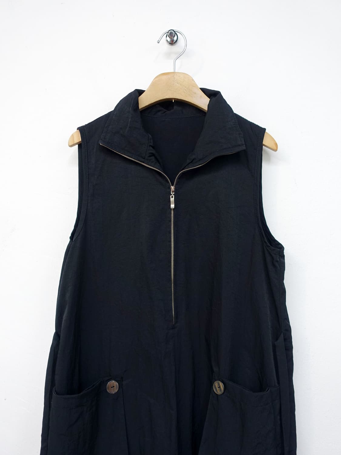 빈티지 나일론 반집업 원피스 상품이미지5