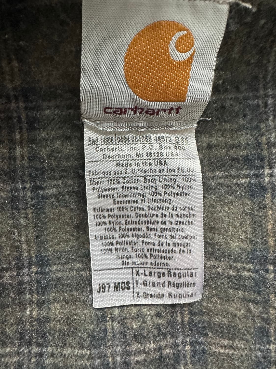 [XL] j97 mos 칼하트 디트로이트 XL Regular 상품이미지2