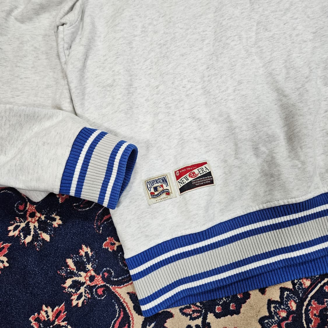 뉴에라 21FW 로스앤젤레스 다져스 헤리티지 기모 스웻 셔츠 상품이미지2