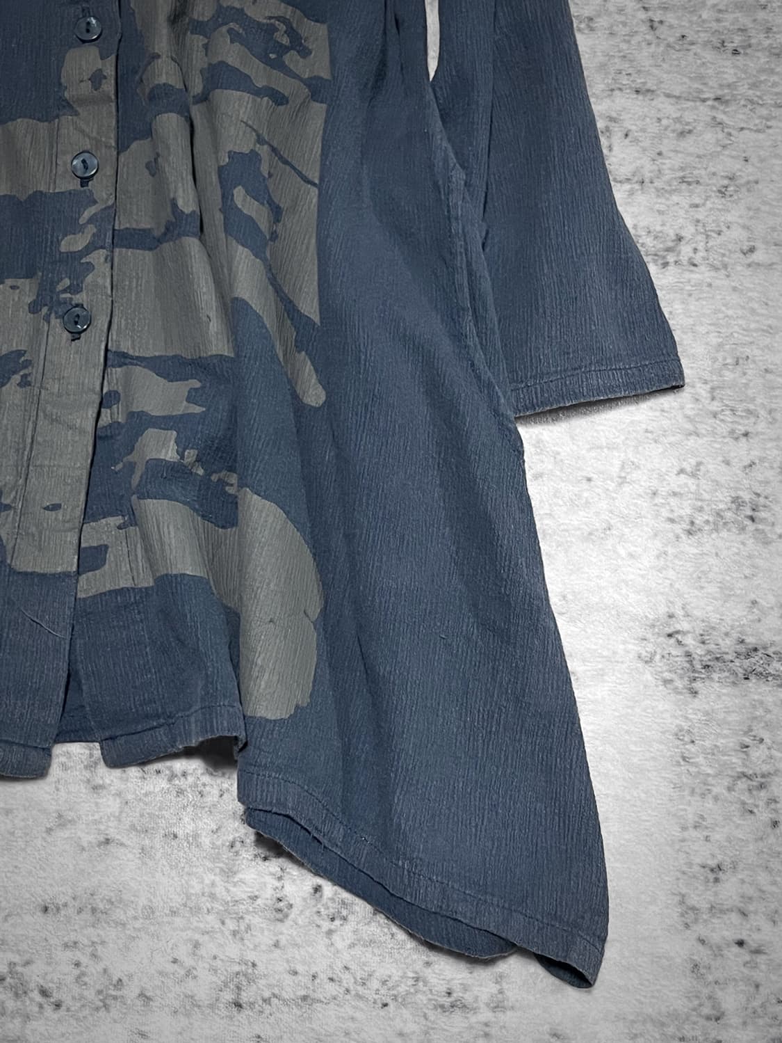 00s oriental graphic loose shirt  상품이미지3