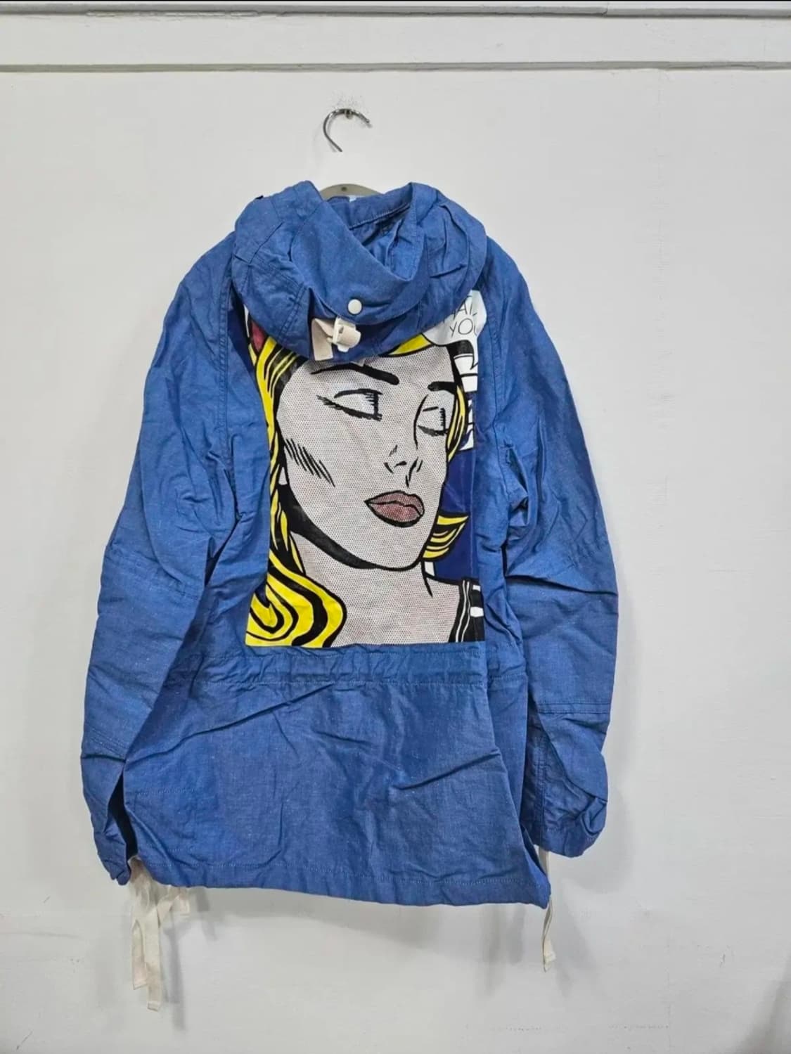 준야와타나베 로이린스테인 린넨 아노락자켓 L 상품이미지10