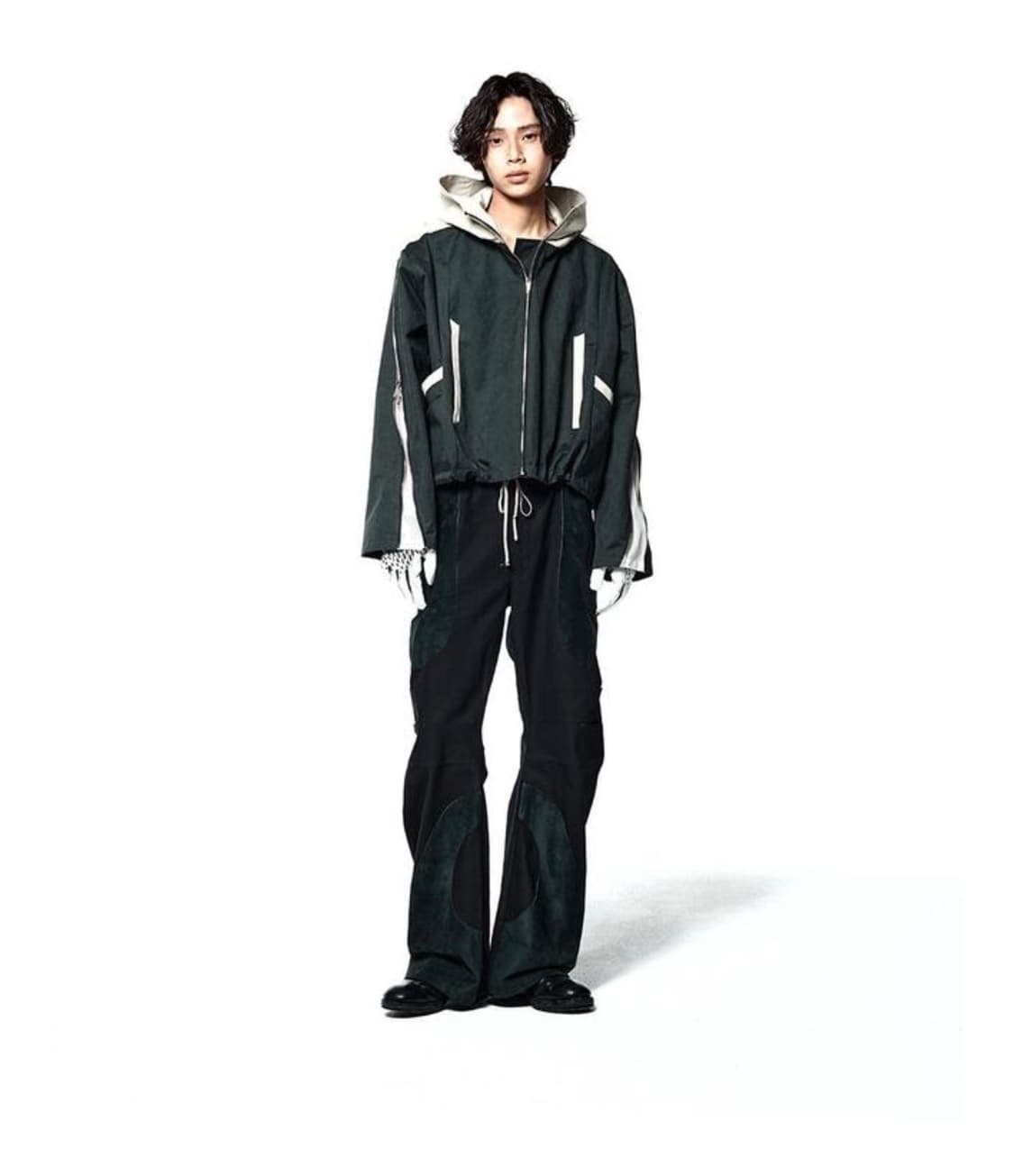 cmmawear IRIS TROUSERS BLACK SCARAB 상품이미지3