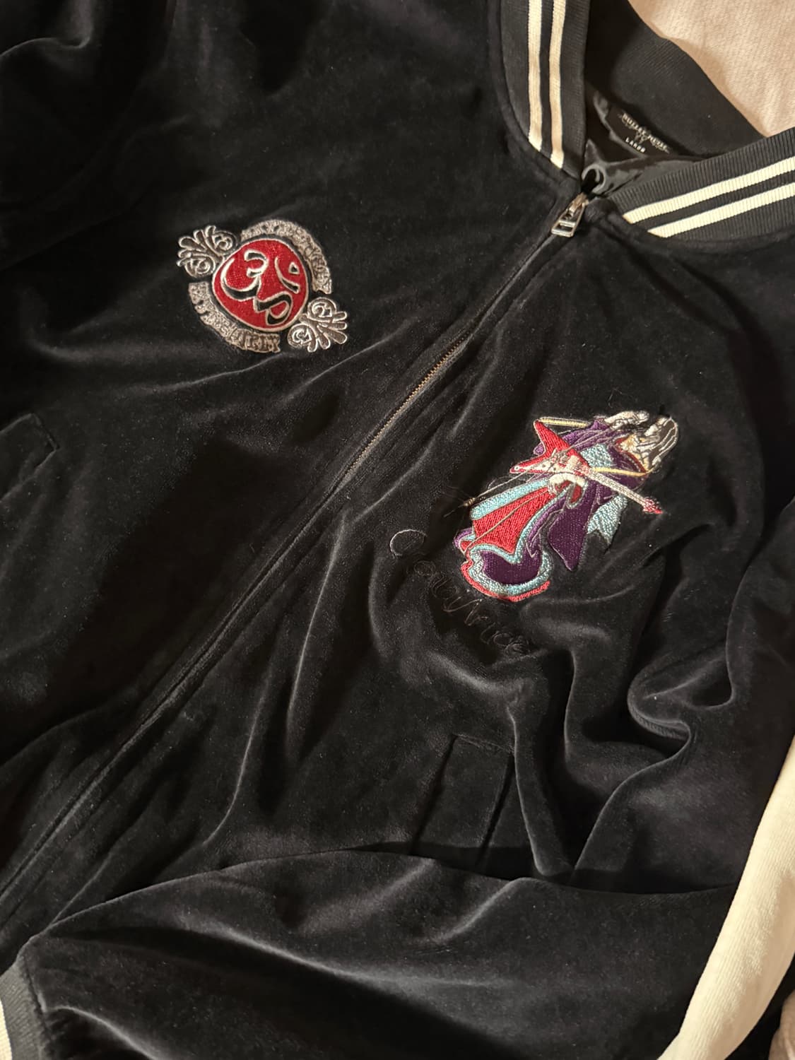 [bullet noise] vintage velvet sukajan 상품이미지2