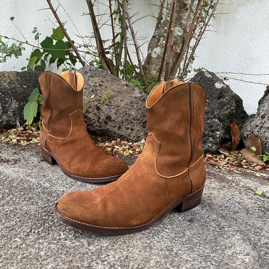 (9) the letters 스웨이드 웨스턴 부츠 상품이미지2