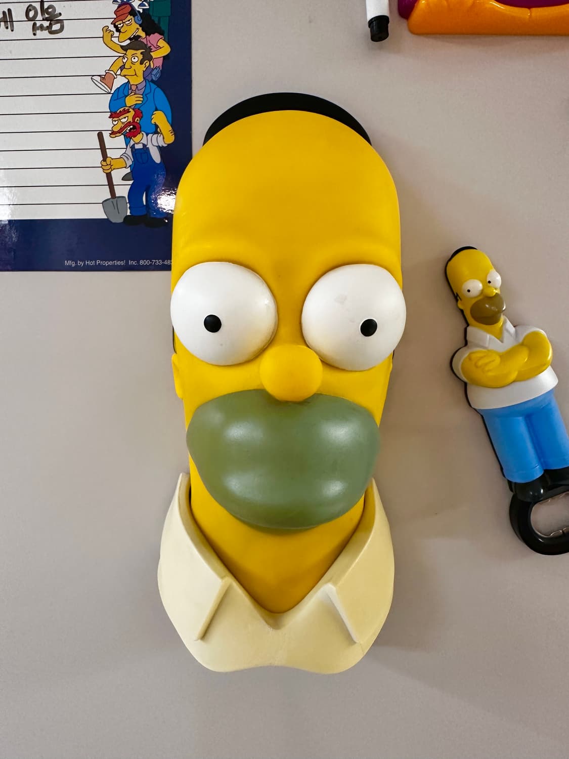 심슨 얼굴모양자석 대형 병따개 오프너 상품이미지1