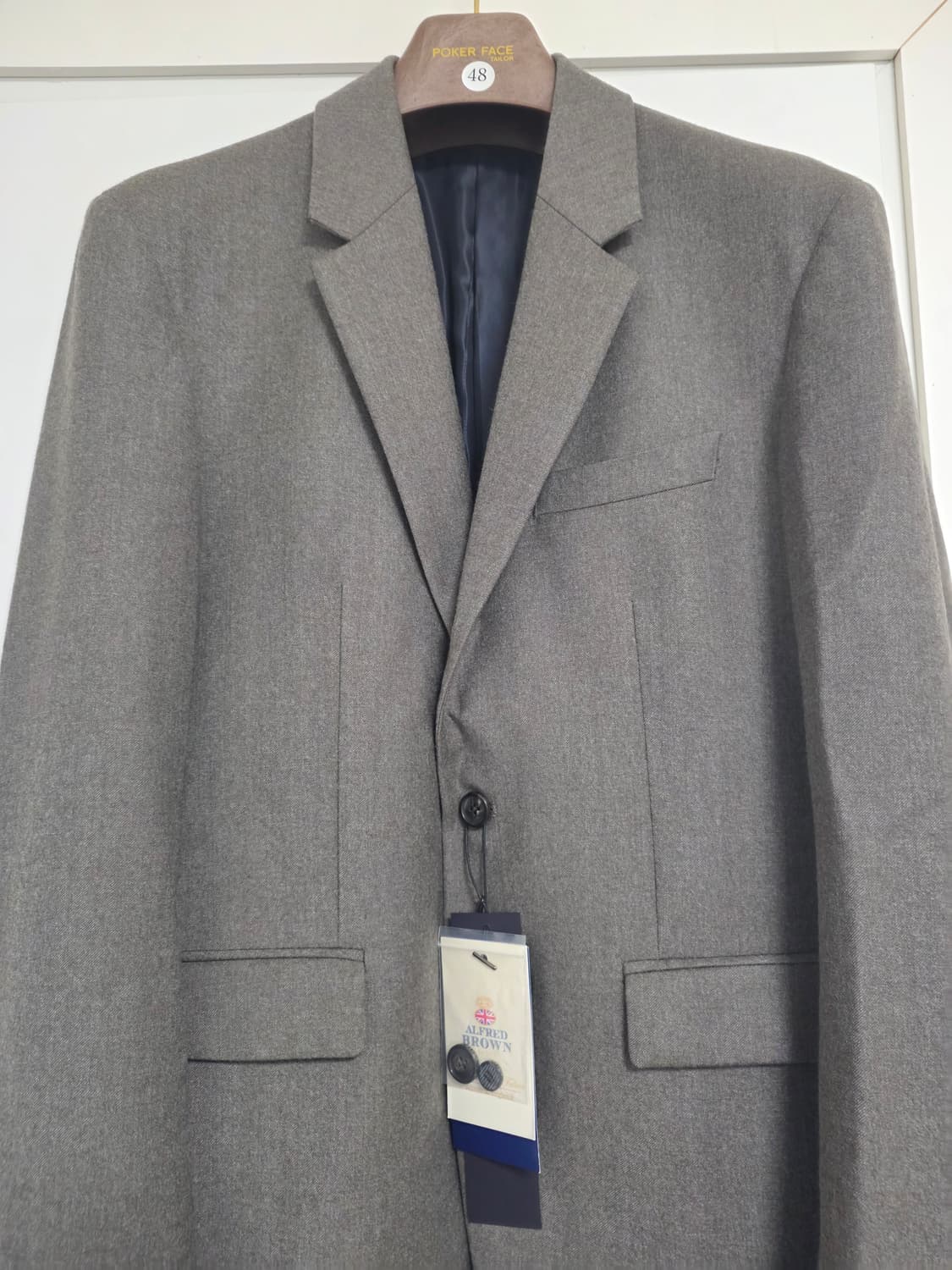 포커페이스 알프레드 브라운 자켓48 (그레이시 베이지) 상품이미지1