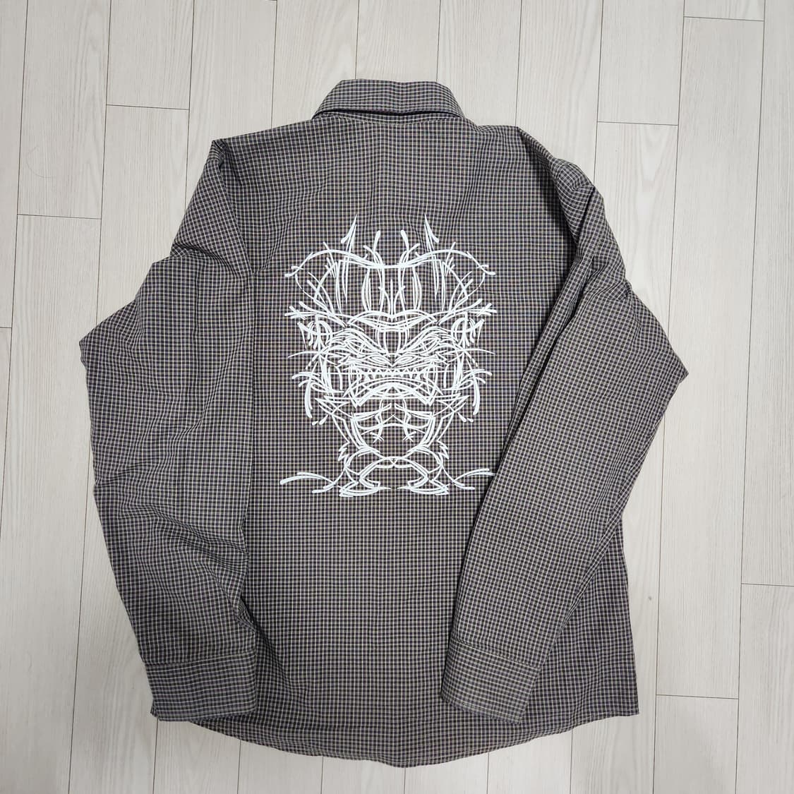 엑스라지 체크셔츠 상품이미지3