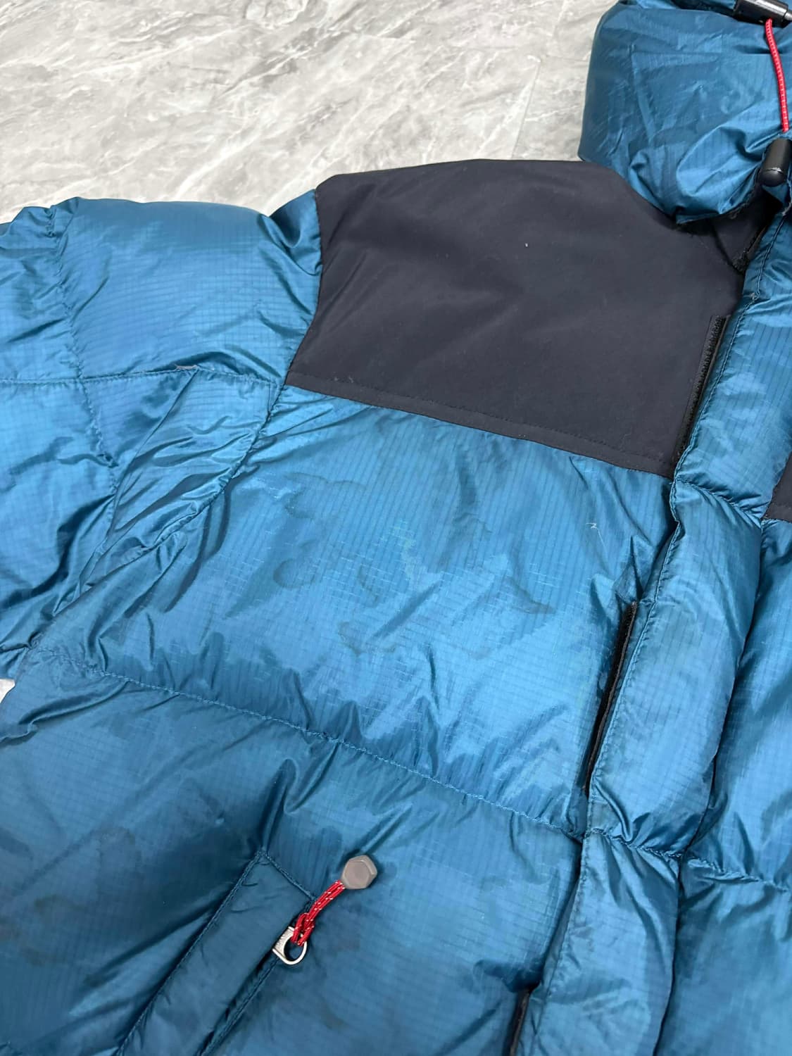 노스페이스 700 써밋 윈드스토퍼 구스다운 자켓 후드 패딩(90) 상품이미지7