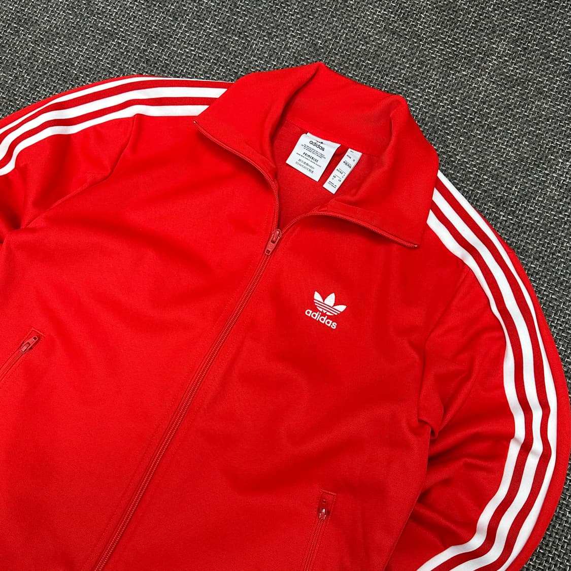 아디다스 신형 베켄바우어 레드 빈티지 져지 S 상품이미지4