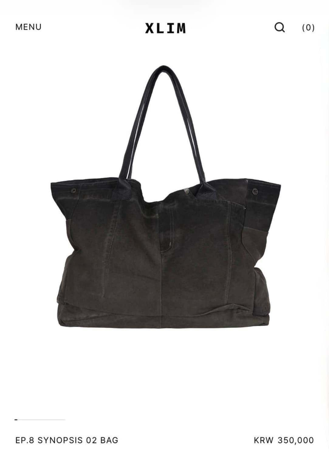 [구합니다] Xlim ep.8 bag black 상품이미지1