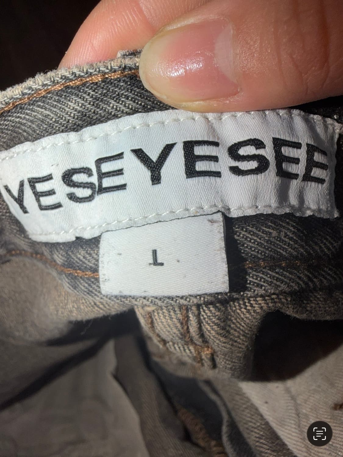 예스아이씨 워싱 버뮤다 팬츠 브라운 상품이미지3