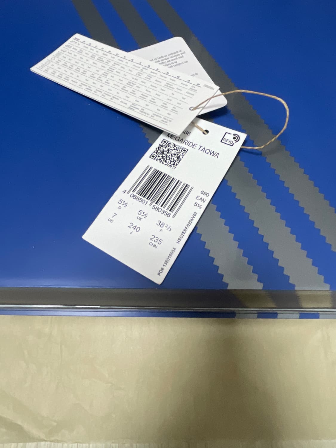 아디다스 x 타끄와 빈트 알리 메가라이드 메리 제인 아이언 메탈릭 240 상품이미지6