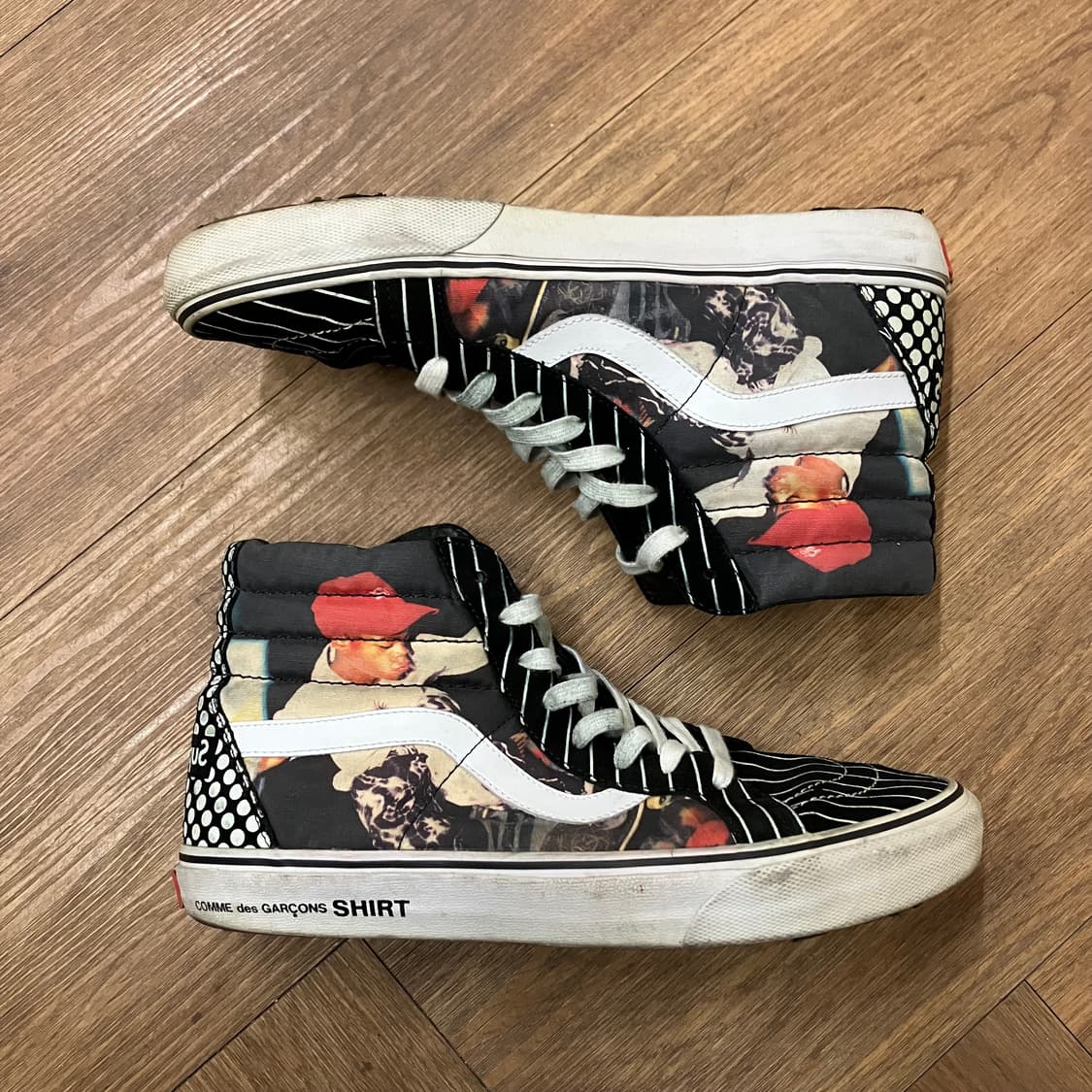 슈프림 꼼데가르송 반스 하이 상품이미지1