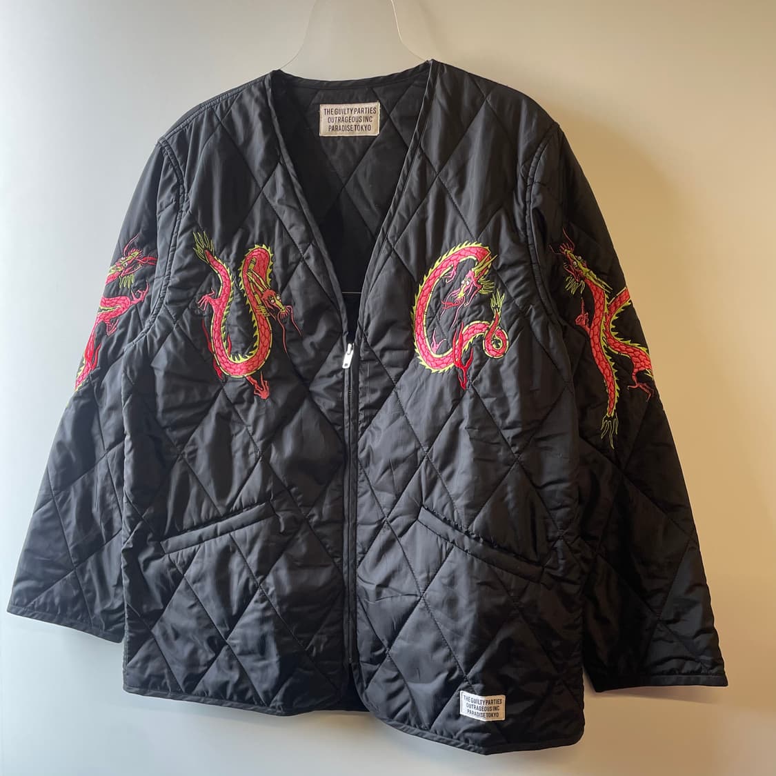 와코마리아 용자수 퀼팅자켓 상품이미지3