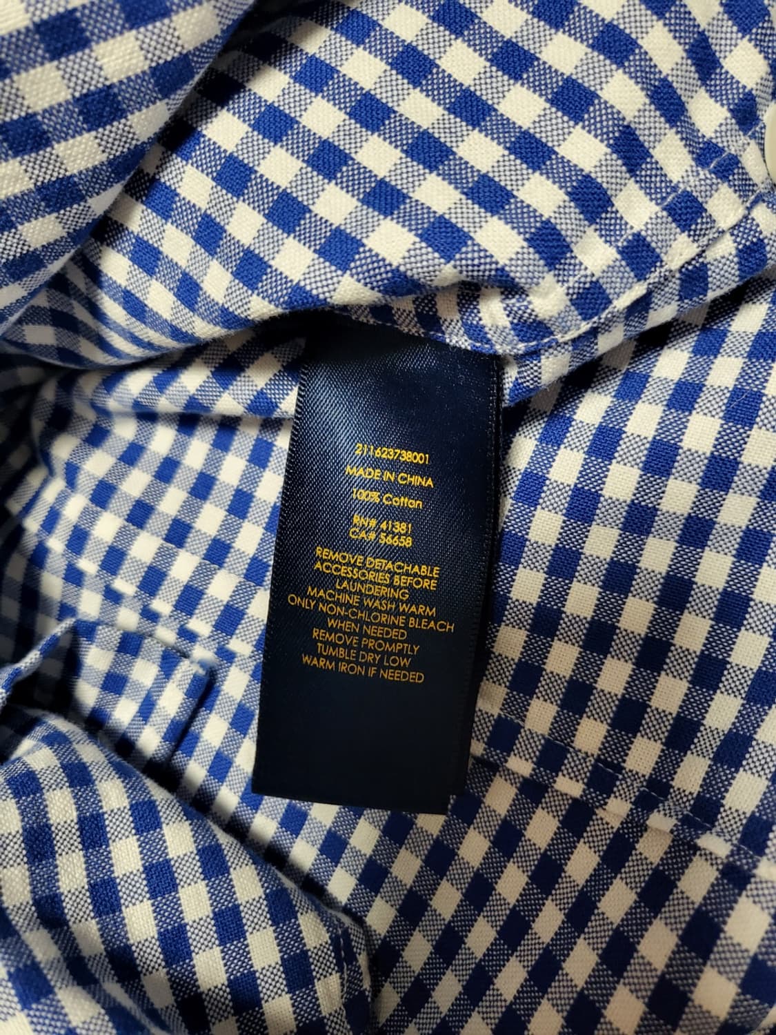 폴로셔츠 여성 깅엄체크셔츠 상품이미지6