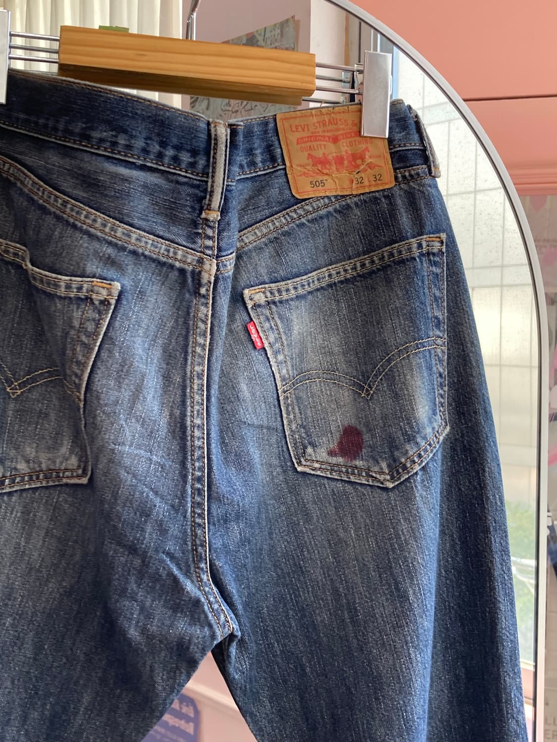 리바이스 Levis 일자 데님 팬츠 상품이미지4