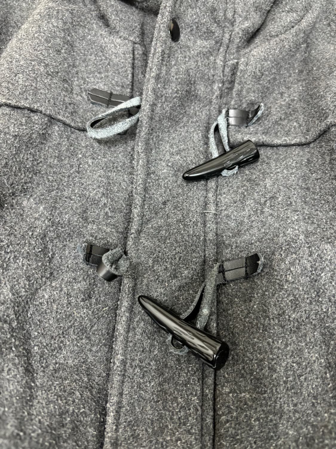 Minimal Grey Hoodie Coat 상품이미지6