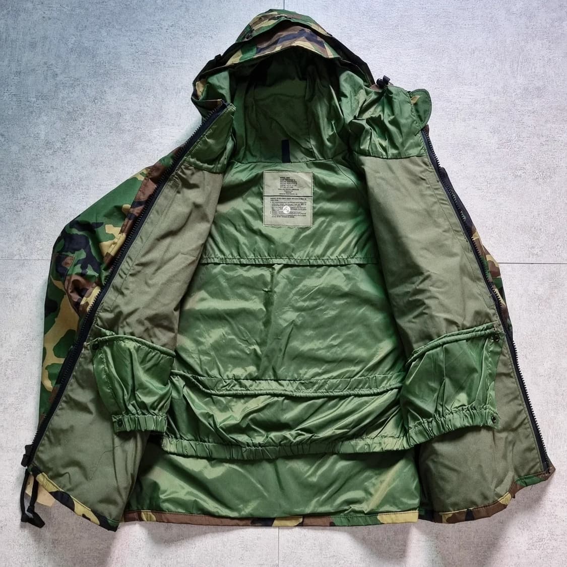 00s 미군 1세대 우드랜드 고어텍스 파카 M-S 데드스탁 상품이미지6