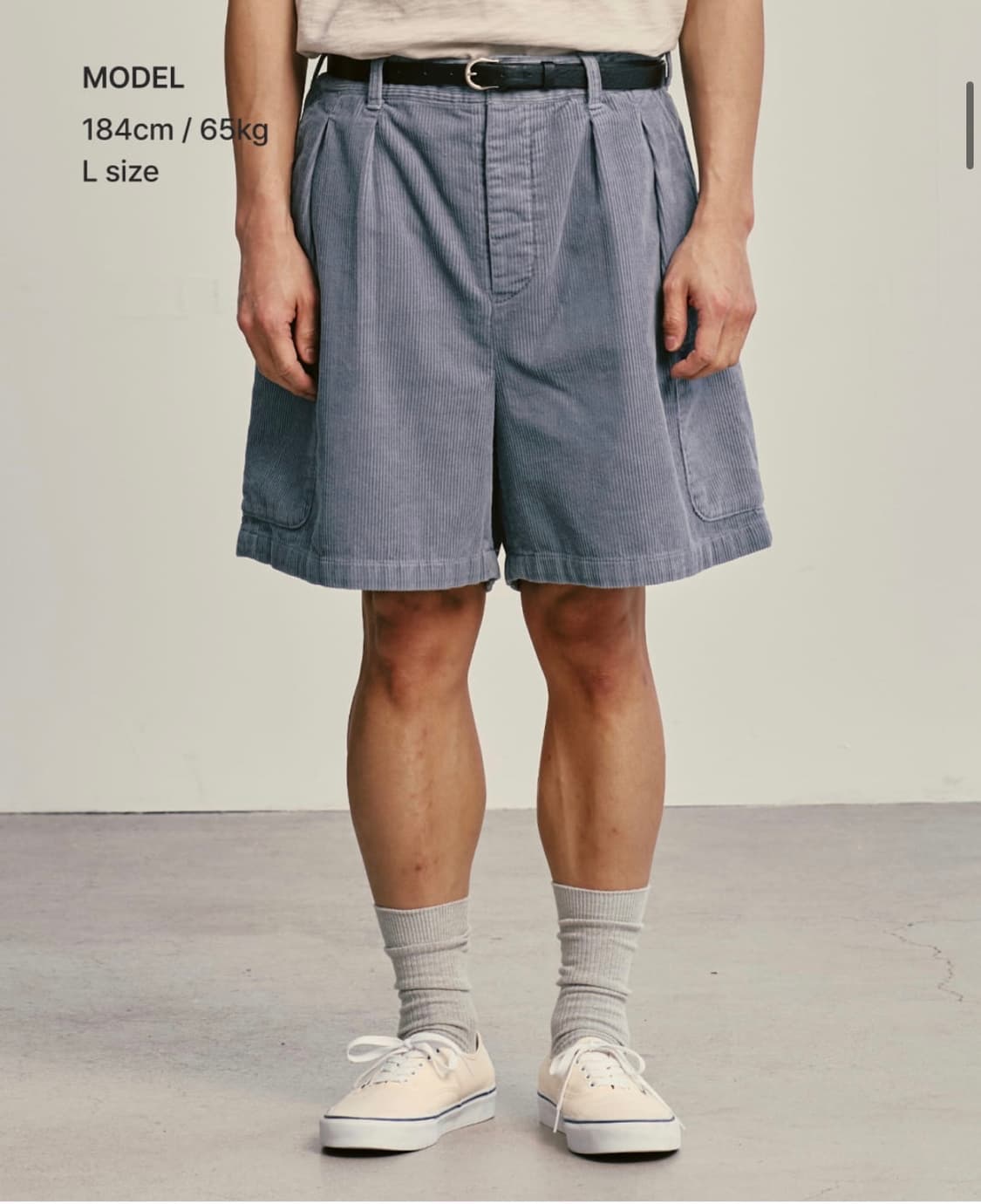 (새상품) 유니버셜 오버롤 - CORDUROY CARGO SHORTS 상품이미지7