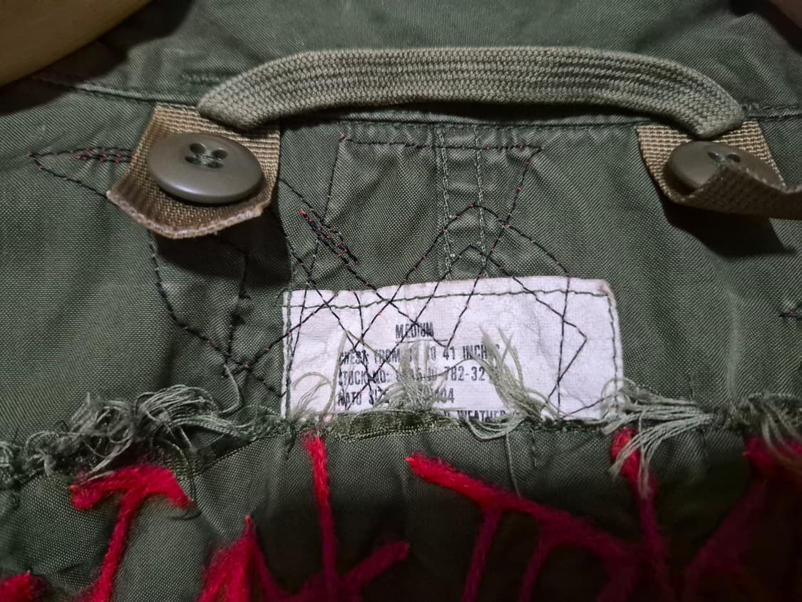 COSTUME MILITARY PAKA 커스텀 밀리터리 파카 상품이미지9