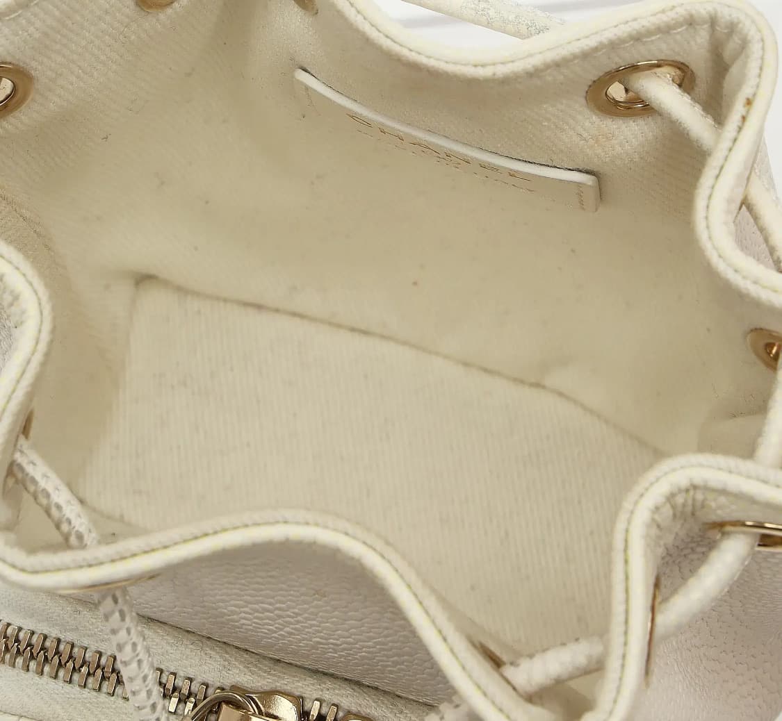 [S급] 샤넬 캐비어 어피니티 금장 체인 미니 버킷백 판매합니다!!! 상품이미지5