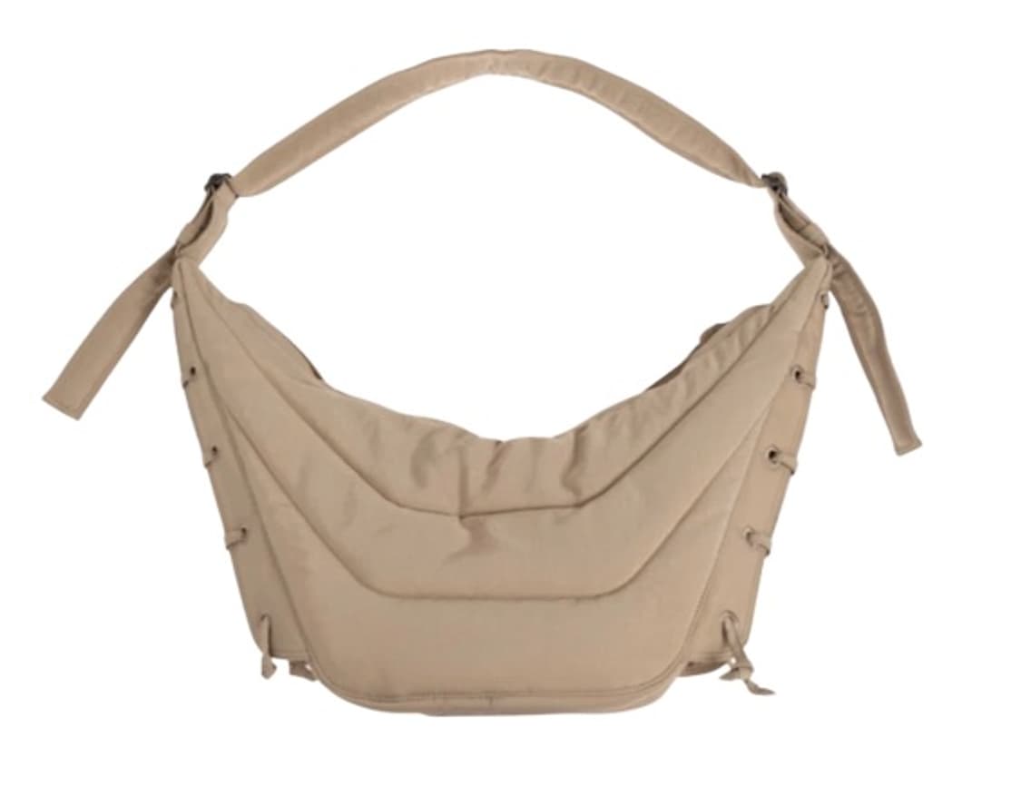 르메르 워터 리펠런트 나일론 캔버스 미디움 소프트 게임 백 리넨 상품이미지4