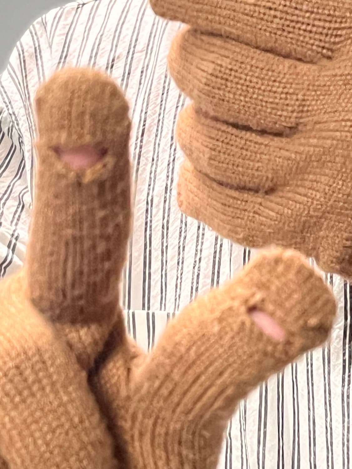 오카프 울 장갑 (23FW1GL01BR) 상품이미지5