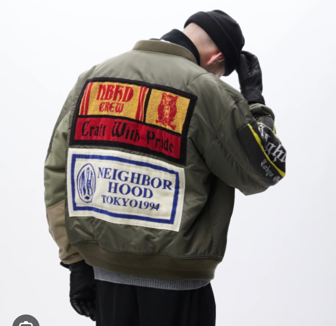 (새제품) 네이버후드 마원자켓 MA-1 FLIGHT JACKET MOD 상품이미지2