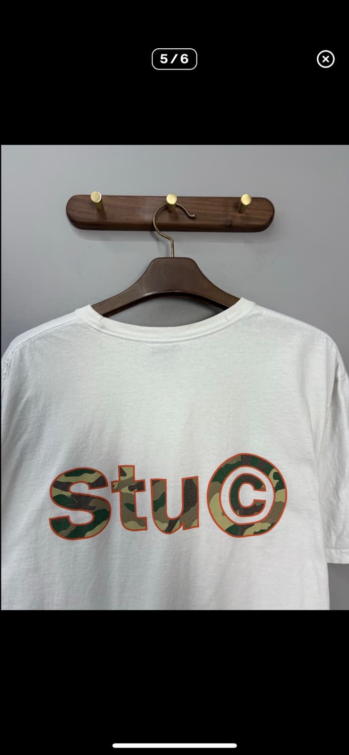 스투시 Stu C. 카모 반팔 H682 상품이미지5