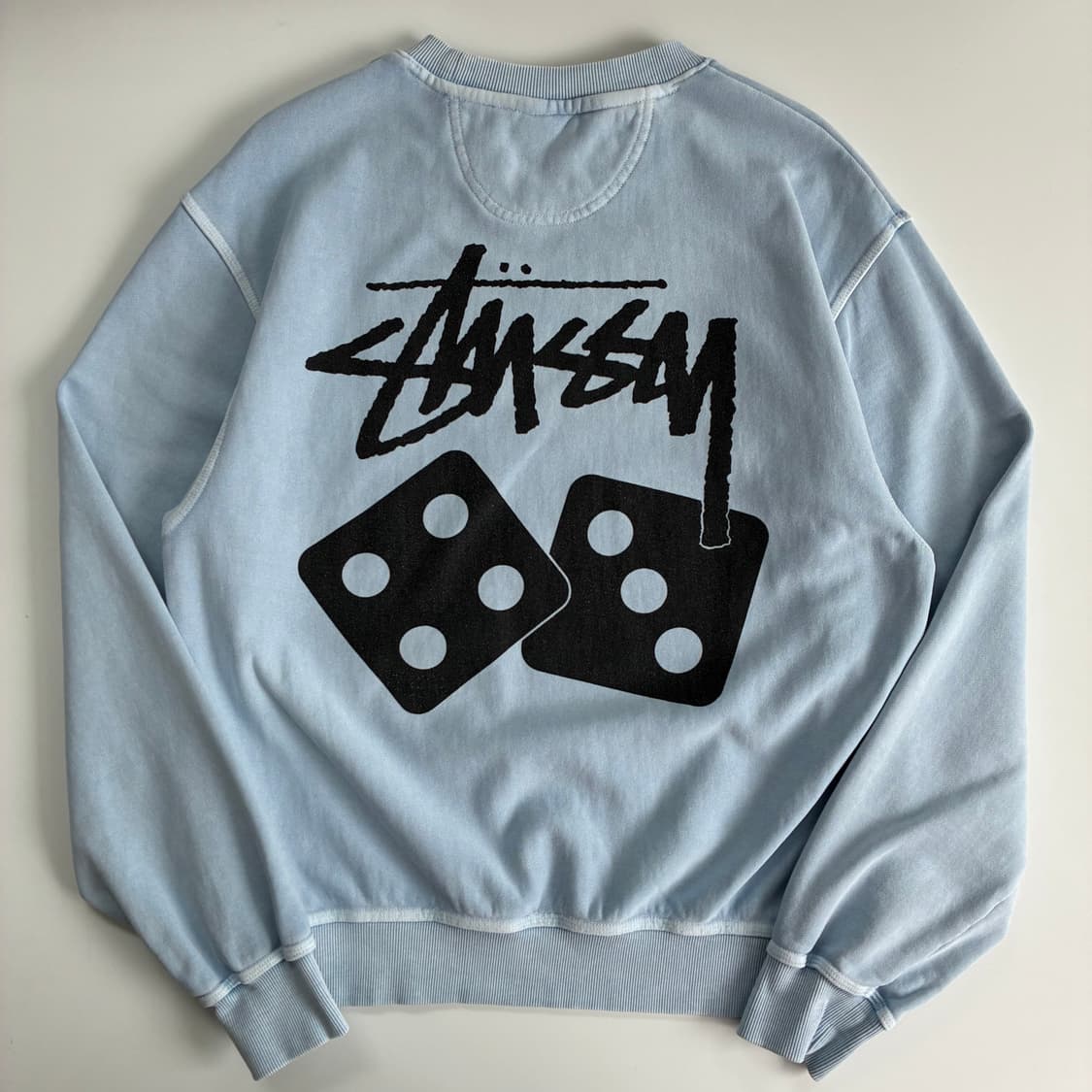 Stussy 스투시 소라 더블 다이스 맨투맨 스웻맨투맨 상품이미지4