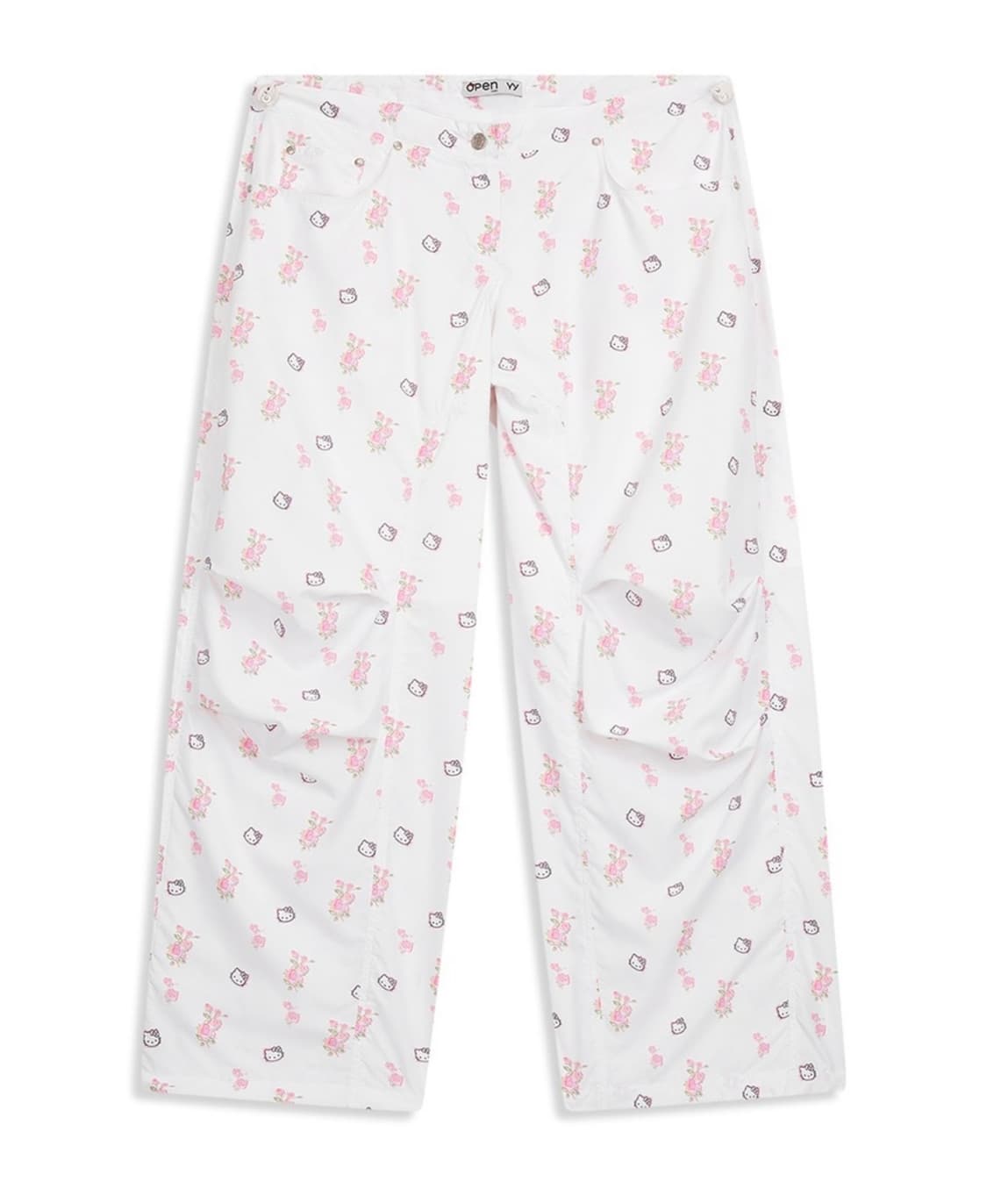 오픈 와이와이 Yy x 헬로 키티 파라슈트 팬츠 상품이미지1