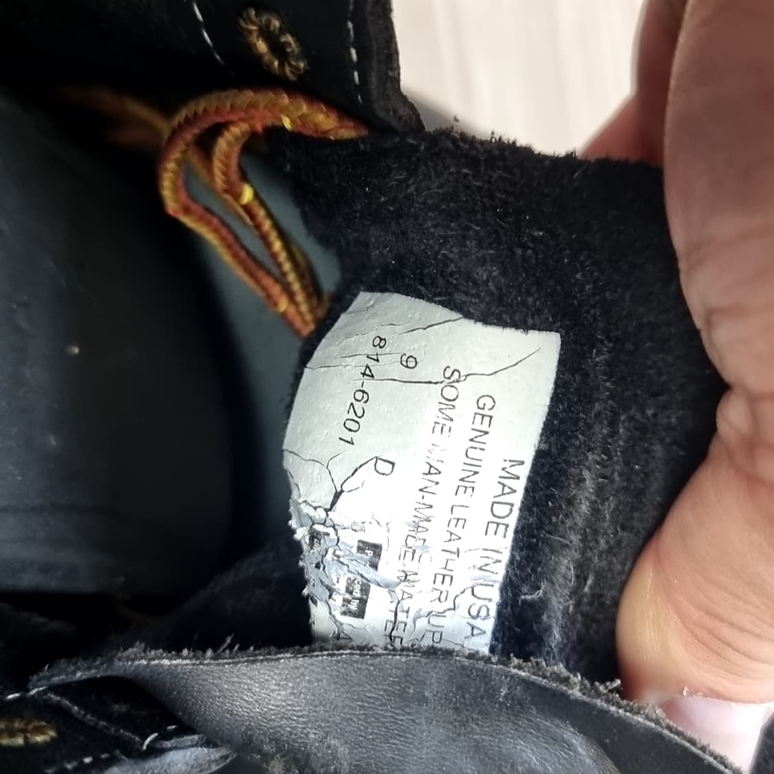 쏘로굿 블랙 레더 목토 워커 부츠(270-275) 상품이미지9