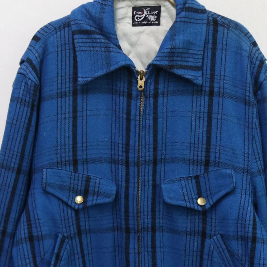 DRESS HIPPY 체크 포켓 포인트 울 자켓 60714 상품이미지5