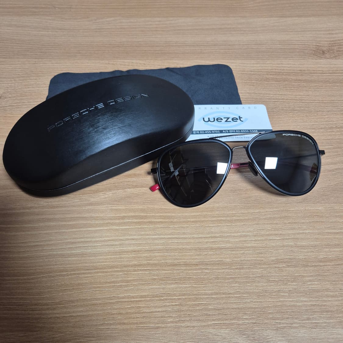 포르쉐 디자인 P8691 블랙 선글라스 상품이미지7