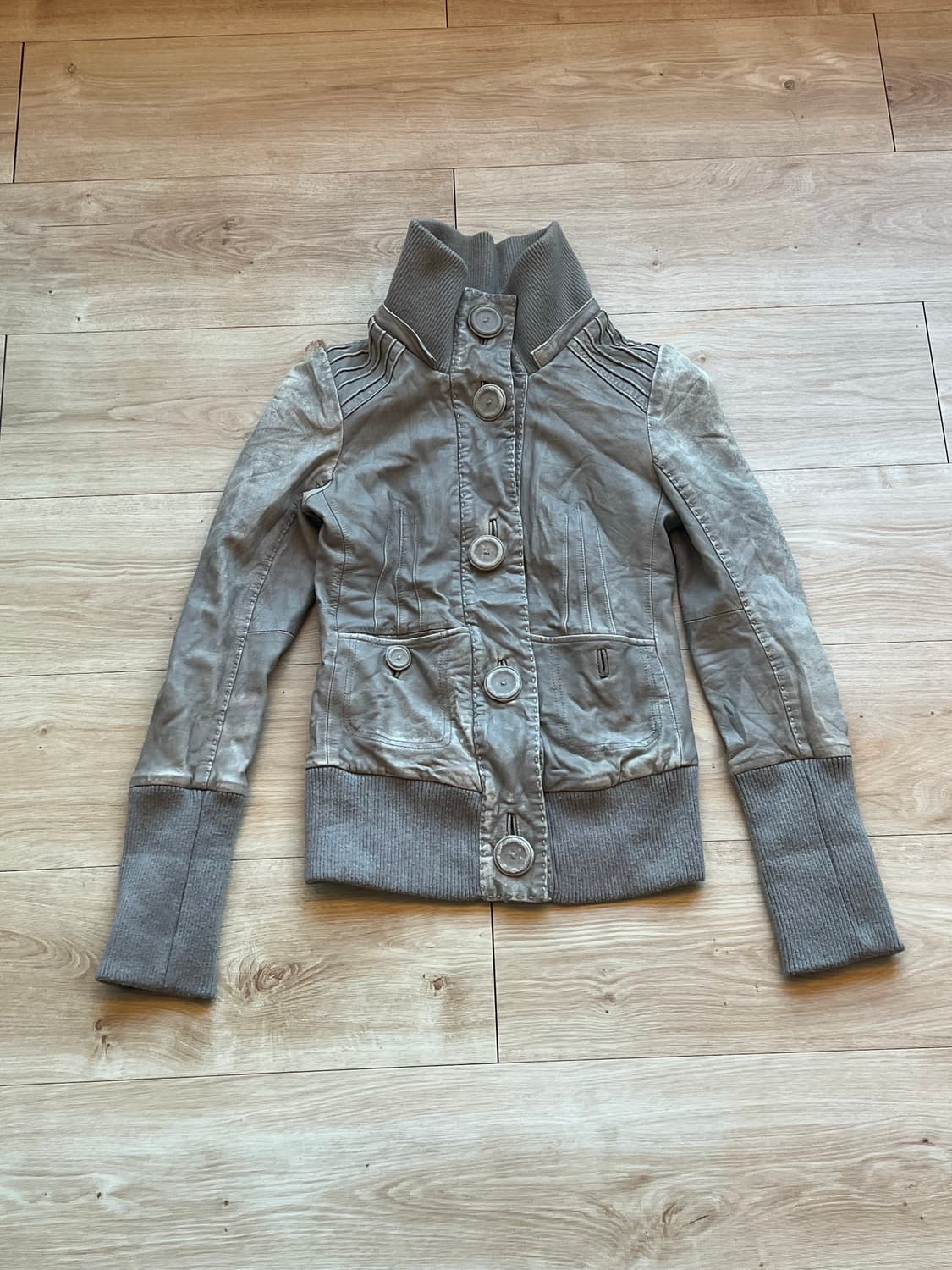 맥케이지 빈티지 레더 자켓  상품이미지1