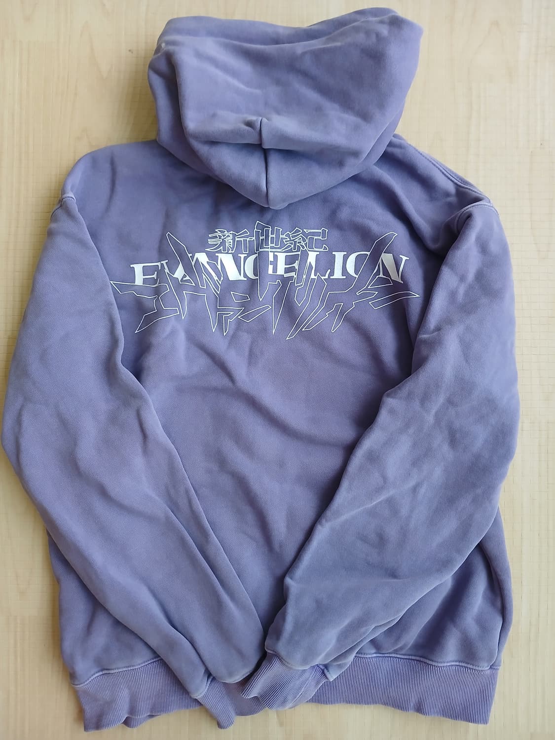 에반게리온x마하그리드 후드티 퍼플 S 상품이미지2