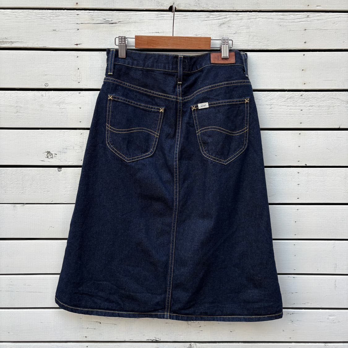 Lee 리 버튼 데님 스커트 상품이미지2
